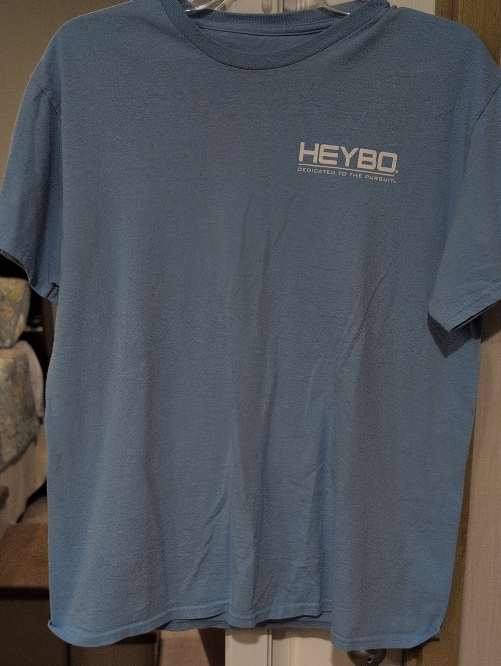 Men’s Short Sleeve Logo T-Shirt in Slate Blue